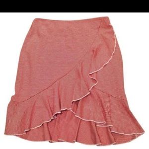 Club Monaco ruffle skirt